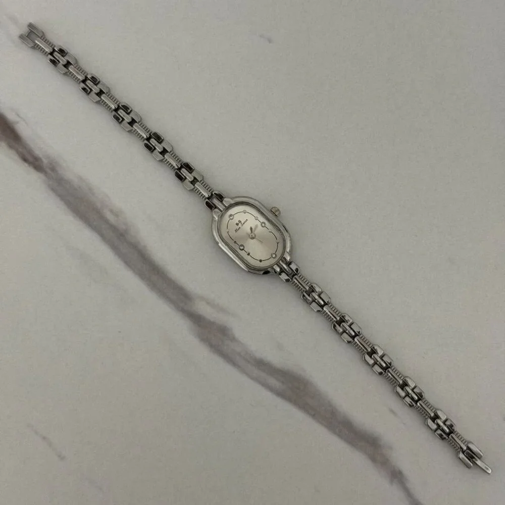 Sku:0409 cute silver mini‎ watch metal bracelet vintage style + in a gift box